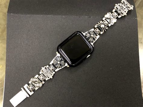 chrome hearts apple watch band.